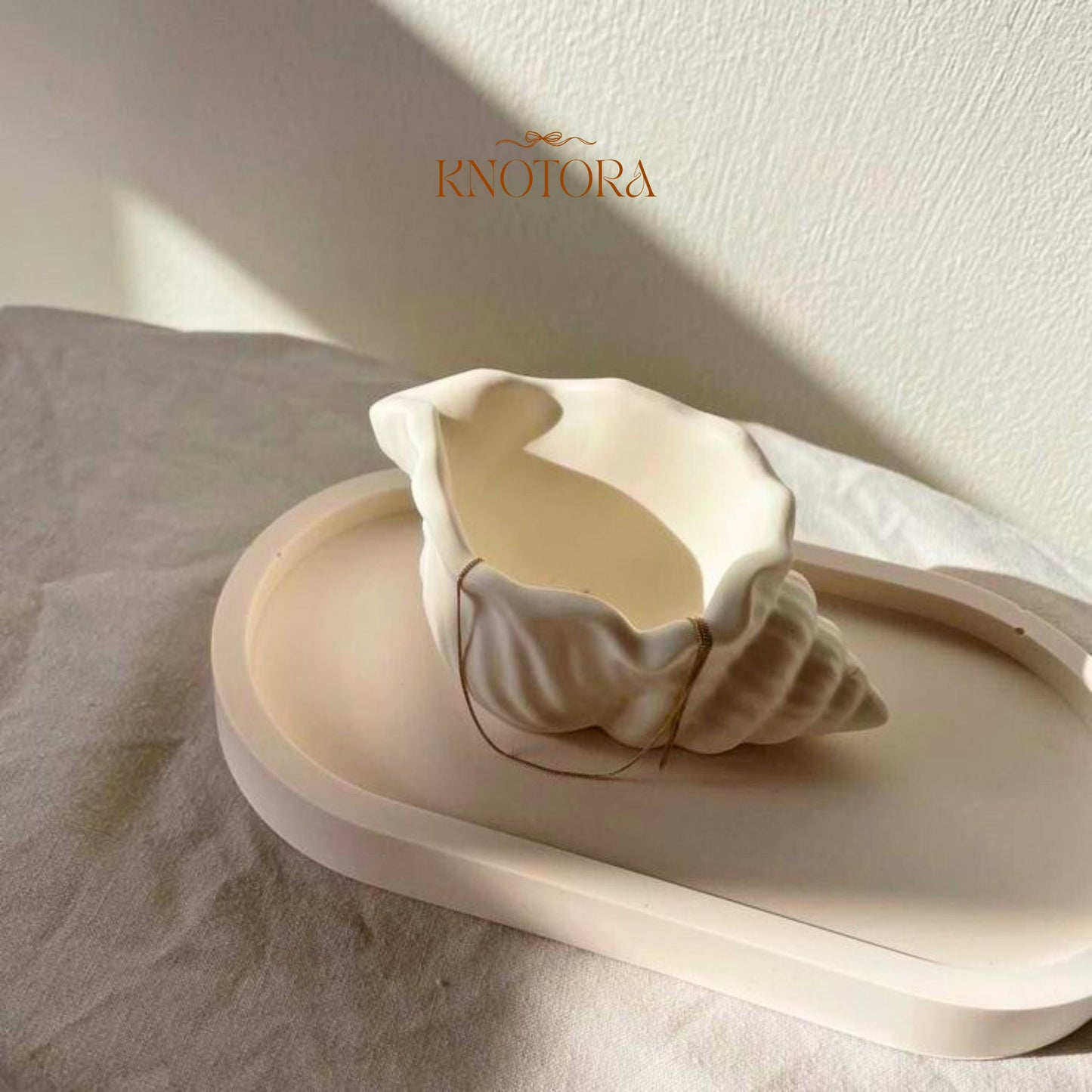 Conch Shell Trinket Dish
