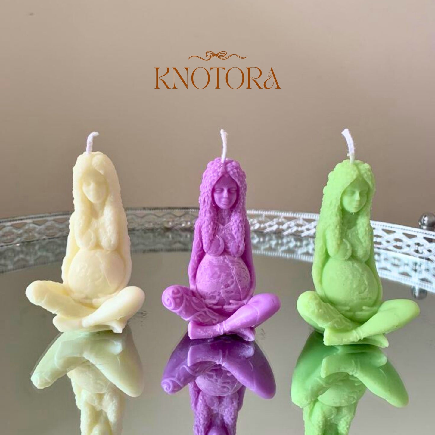 Pregnant Woman Candle
