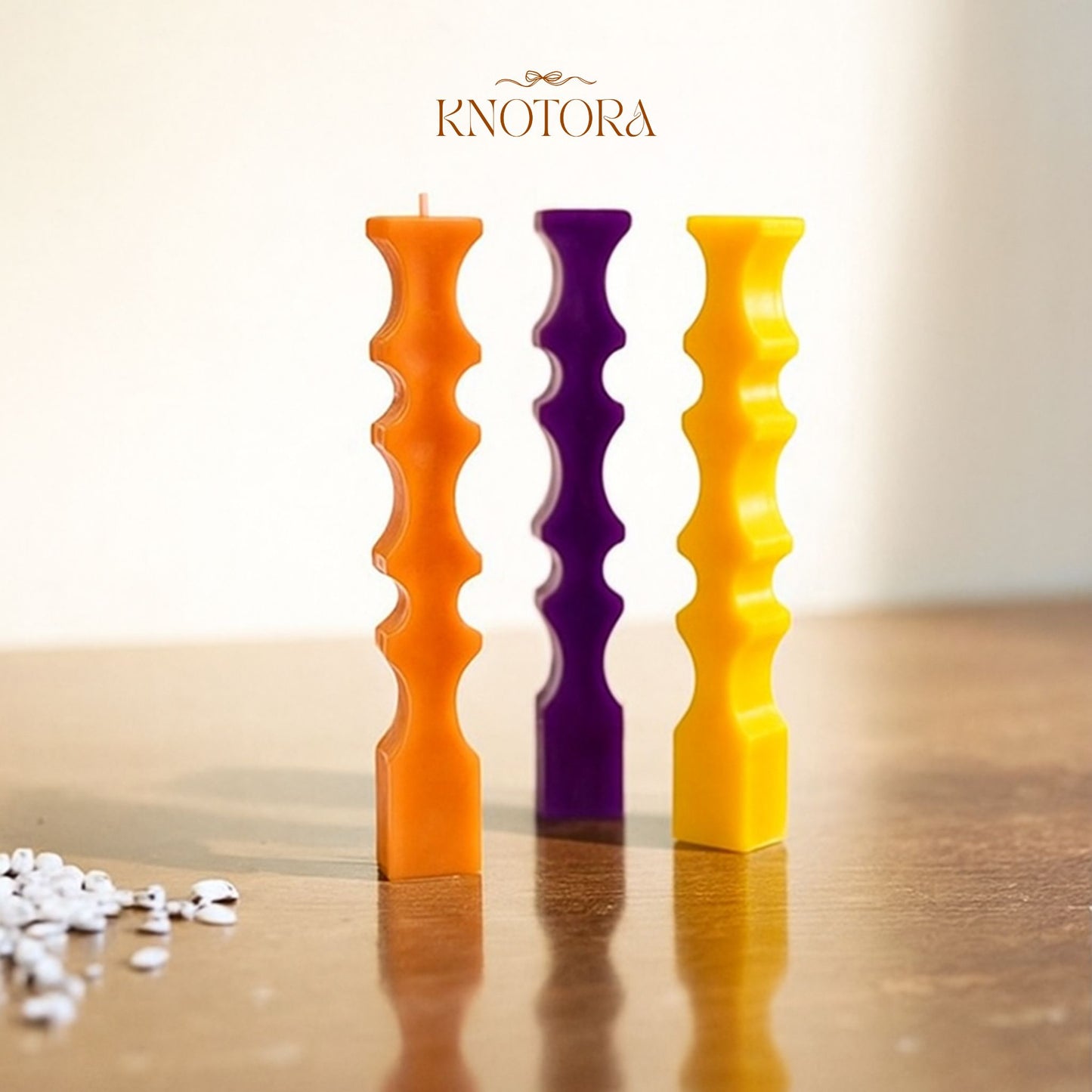 Unique Design Taper Candle