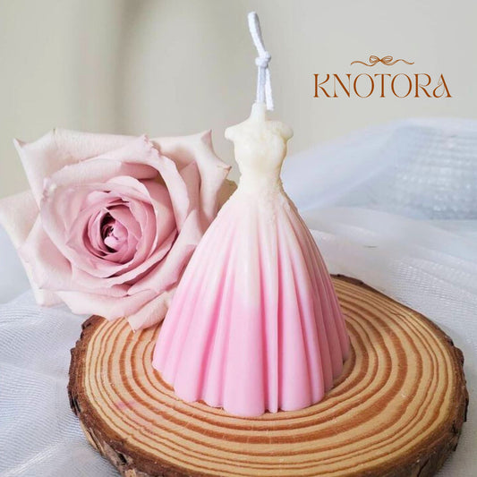 Wedding Dress Candle