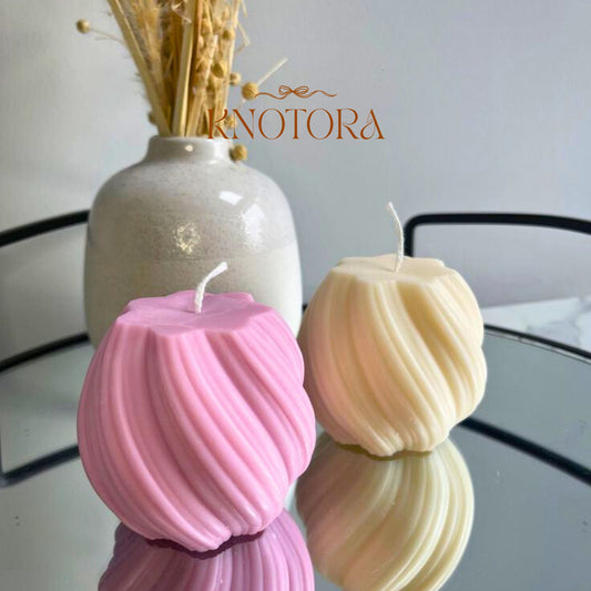 Swirl Candle