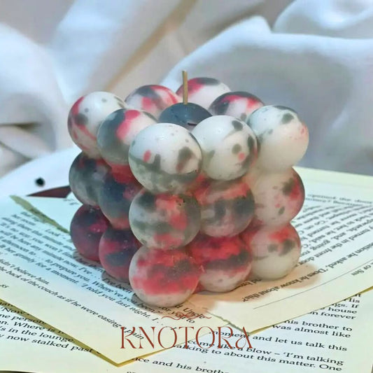 TIE-DYE Bubble Candle