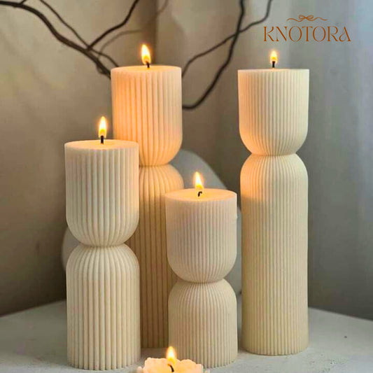 Hour Glass Candle