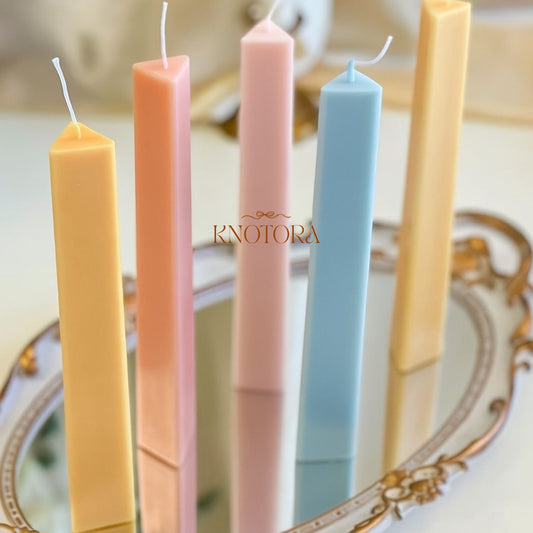 Triangle Shape Taper Candle